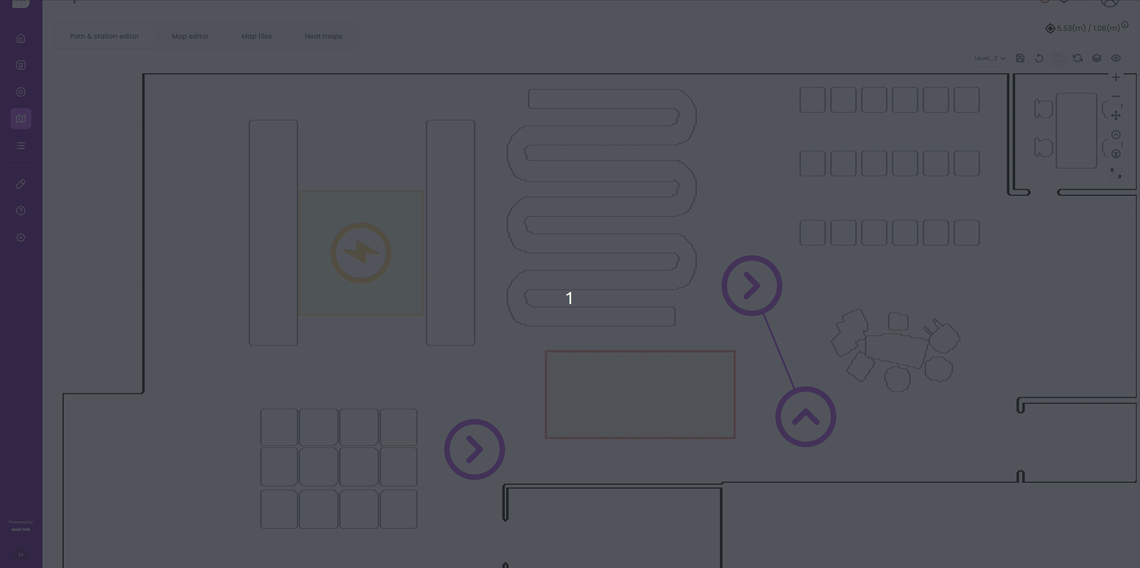 Edit station positions